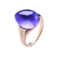 Ringe Bliss Dame Mixup in Rosègold Quarzo idrotermale 20064247-13 - 20064247-13